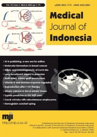 Medical Journal Of Indonesia Vol.34 Issue 1 March 2025