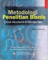 Metodologi Penelitian Bisnis untuk Akuntansi & Manajemen