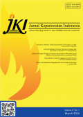 JKI = Jurnal Keperawatan Indonesia Volume 27 No 1 March 2024