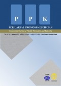 Perilaku & Promosi Kesehatan=Indonesian Journal of Health Promotion and Behaviour Vol. 3 No. 2 Desember 2021