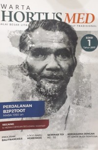 Warta Hortusmed:Balai Besar Penelitian dan Pengembangan Tanaman Obat dan Obat Tradisional Ed.1 2017