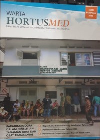 Warta Hortusmed:Balai Besar Penelitian dan Pengembangan Tanaman Obat dan Obat Tradisional Ed.I 2016